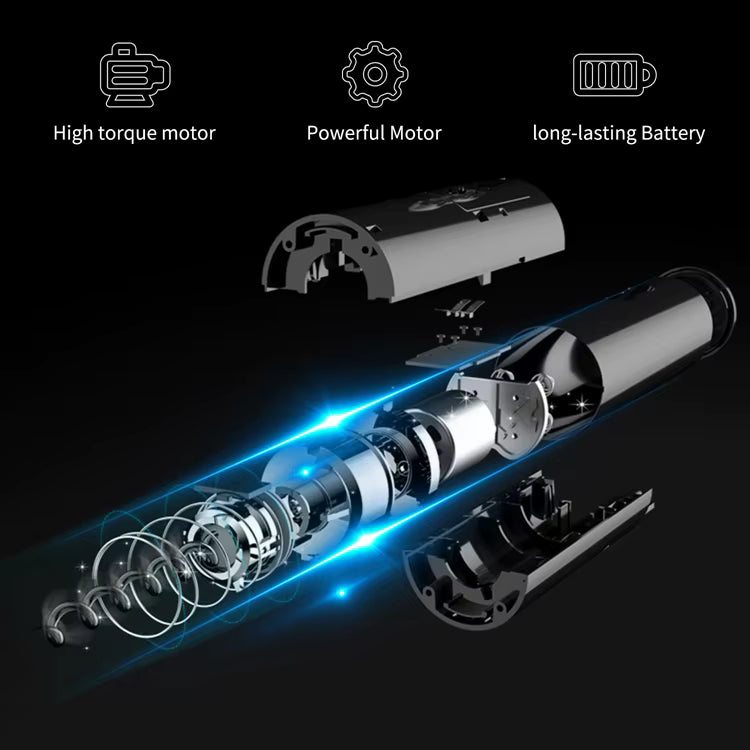 Premium Electric Wine Opener Set with Leather Gift Box (Verified)