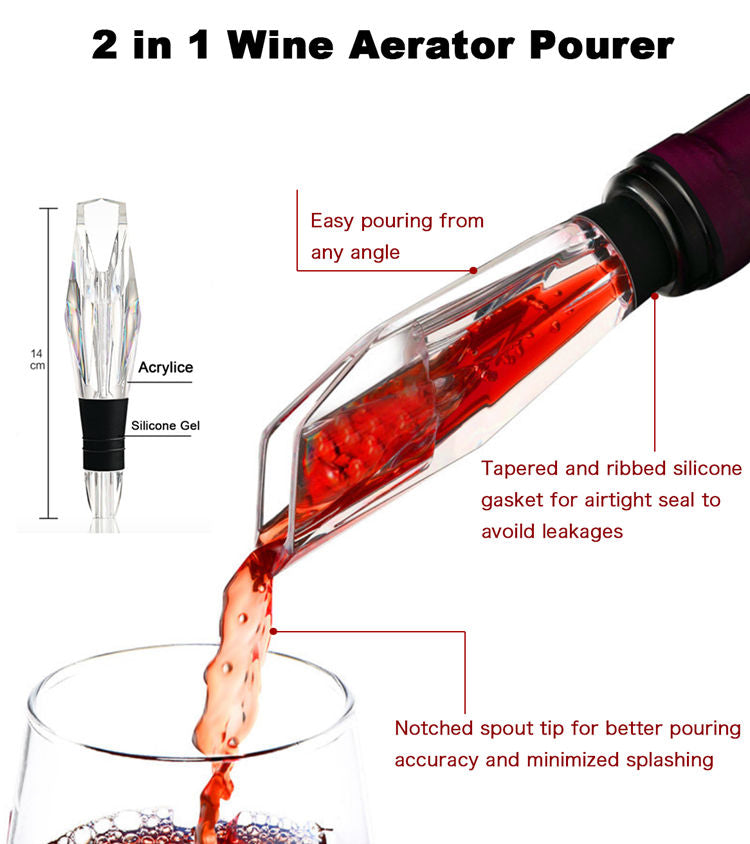 Premium Electric Wine Opener Set with Leather Gift Box (Verified)